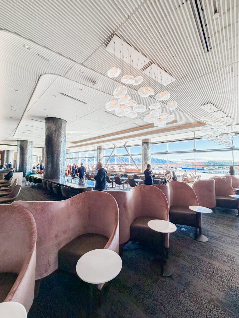 Photo of new SLC Airport Delta SkyClub